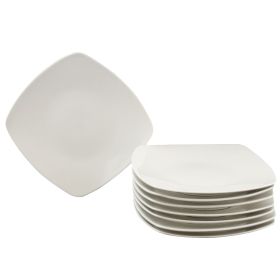 Gibson Simplicity Buffetware 8 Piece Dessert Plate