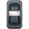 Cook with Color 2 Pack Over Sink Stainer in Black