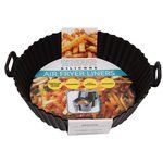 2 Pack Round Heat Resistant Air Fryer Silicone Liners