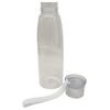 24 oz Spill Resistant Plastic Portable Water Bottle Jar with Silicone Handle in Assorted Colors
