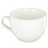 Short White Ceramic Coffee Mug
