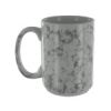 15OZ WHITE MARBELIZED MUG