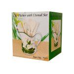 Lily Pitcher and Utensils Set