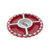 University of Mississippi Ceramic Veggie Tray